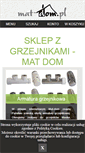 Mobile Screenshot of mat-dom.pl